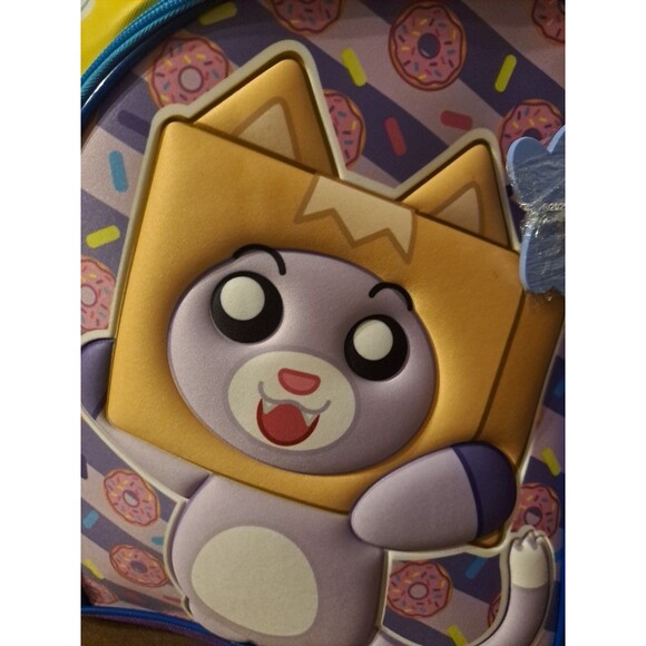 BIOWORLD Lankybox 16" Backpack Big Kid  School Travel Book Bag NWT - Picture 3 of 9